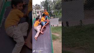 Playground slide for kids❤🛝slide kidsbaby playground trending song music love viralvideo [upl. by Admana]