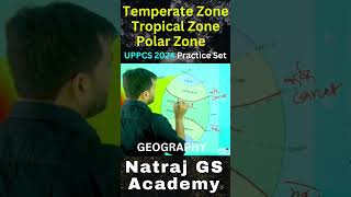 Temperate Zone Tropical Zone Polar Zone uppcs geography mapping [upl. by Dinsdale]