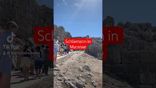 Schliemann in Mycenae excavation archaeology greece mycenae [upl. by Corsetti921]