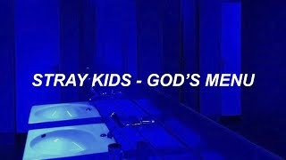 Stray Kids quotGods Menu 神메뉴quot Easy Lyrics [upl. by Dumond675]