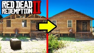 Visiting Arthur amp Building a House  Red Dead Redemption 2 Pt 37  Marz Plays [upl. by Aikal]