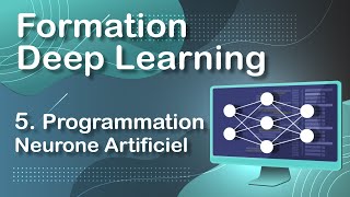 PROGRAMMATION dun NEURONE ARTIFICIEL DEEP LEARNING 5 [upl. by Alano707]