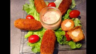 بطاطا محشية بالفرماج وصفات سريعة إقتصادية و لذيذة جدآآا croquettes de pommes de terre au fromage [upl. by Suiramed]