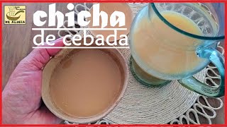 CHICHA DE CEBADA  RECETAS COLOMBIANAS [upl. by Krucik]