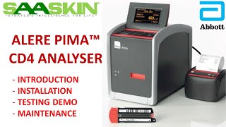 Alere Pima CD4 Analyzer  Abbott Point of Care Testing [upl. by Curkell937]