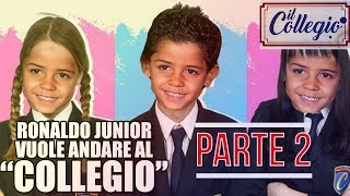 RONALDO JUNIOR vuole partecipare a IL COLLEGIO PARTE 2 [upl. by Nnaeitak]