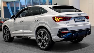 2023 Audi Q3 Sportback S line 40 TFSI quattro 190hp  Interior and Exterior Details POVReview [upl. by Aracal]