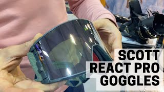 Scott React Pro Ski Goggle Review [upl. by Rania]