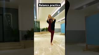 Balance practice yogawithsaroj fitnessviralshort trending [upl. by Luapsemaj]