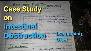 Intestinal Obstruction Case Study nursingcriteria nursingcareplan [upl. by Munt]