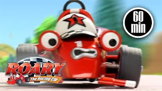 Roary the Racing Car Official  1 HOUR COMP  Full Episodes [upl. by Bauske]