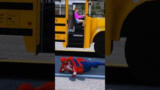 Spiderman ironman Saves Girls in high hill fall and get back to university 876 [upl. by Anerbes]