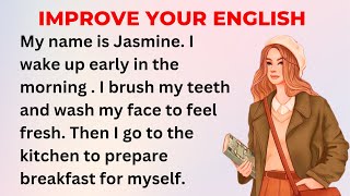 Daily Routine  Improve your English  Learn English Speaking  Level 1⭐ Listen and Practice [upl. by Lazor112]