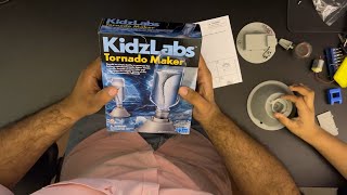 KidzLabs Tornado Maker Toy Tutorial PART 1 [upl. by Nytnerb]