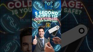 🔒 5Second Crypto Tip Protect Your Assets with Cold Storage ⚡ [upl. by Ainadi]