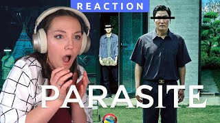 Watching PARASITE for the first time  THIS IS WILLDDDDD  MOVIE REACTION [upl. by Hanad]