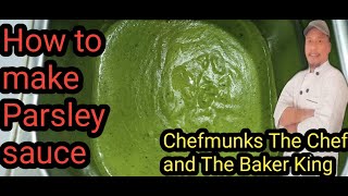 How to make Parsley sauce [upl. by Akcinat750]