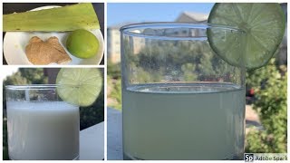 How to make Aloe Vera Juice  2 Types of Aloe Vera Juice  Aloe Vera Ginger Lemon Juice [upl. by Haymo]