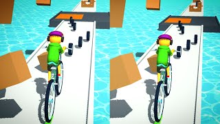 Big Bike vs Battery RunSatisfying gameplayandroid ios [upl. by Sarnoff196]