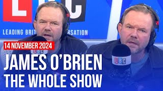 The adults who stayed silent  James O’Brien  The Whole Show [upl. by Ilek]