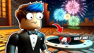 NEW YEAR EXPERIENCE  HORROR Experience sa ROBLOX [upl. by Lemmor]