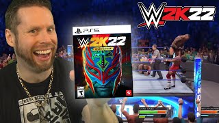 My WWE 2K22 Debut LIVE STREAM [upl. by Ahsenahs]