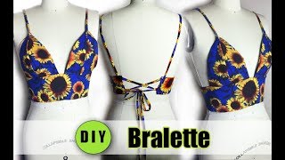 DIY Bralette easy [upl. by Doughty30]