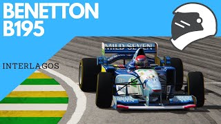 Assetto Corsa F1 BENETTON B195  Interlagos [upl. by Atterual540]