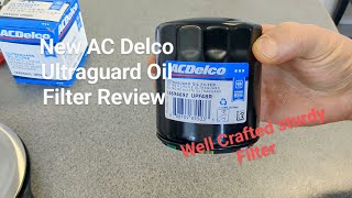 New AC Delco Ultraguard oil filter review [upl. by Graehme64]