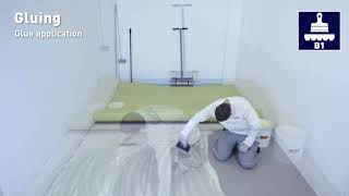 DLW Linoleum Installation Video  Gerflor UK [upl. by Fogg]