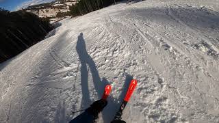 Ski POV  Partia Rarau Bucovina  Carving  4K [upl. by Brenza]