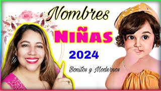 NOMBRES para NIÑAS  NOMBRES de NIÑAS BONITOS 2024 ❤ nombres hermosos para niñas 2023 🎀 [upl. by Elbas]