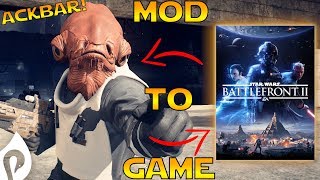 How To Install Mods for Star Wars Battlefront 2 [upl. by Klehm]