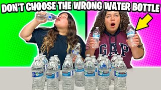 EXTREME DONT CHOOSE THE WRONG WATER BOTTLE SLIME CHALLENGE [upl. by Ellenoj]