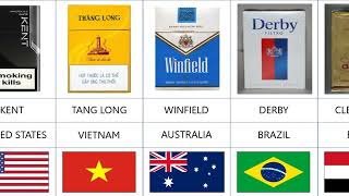 Data Cigarette Brands From Different Countries [upl. by Marduk681]