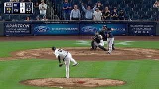 TBNYY Betances fans Souza Jr to record the save [upl. by Garrity]