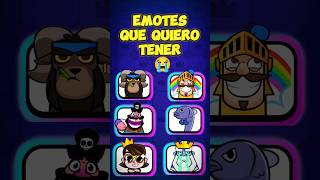 EMOTES QUE TODOS QUISIERAN TENER en CLASH ROYALE 😍 [upl. by Khalin]