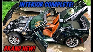 Rebuilding A Wrecked 2017 Corvette Z06 Part 10 [upl. by Earased]