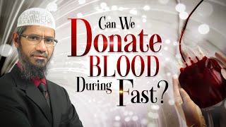 Can We Donate Blood During Fast [upl. by Annaillil]