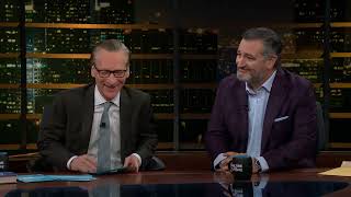 Overtime Sen Ted Cruz Jordan Peterson Pamela Paul  Real Time with Bill Maher HBO [upl. by Gil]