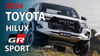 2024 Toyota Hilux GR Sport 2 review amp overview [upl. by Yecal]