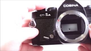 Cosina CT1A Operating [upl. by Latt]