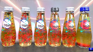 Orbitz Blueberry Melon Strawberry Drink  90’s Drink With Balls [upl. by Renfred967]