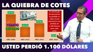 La inminente quiebra de COTES que fue asaltada y luego abandonada Cada socio perdió 1100 dólares [upl. by Tema390]