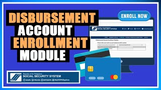 HOW TO ENROLL DISBURSEMENT ACCOUNT IN SSS ONLINE [upl. by Ecnerol638]