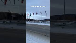 Fairbanks Alaska Chena Riverbank And Fairbanks Downtown Short Video [upl. by Nylireg839]