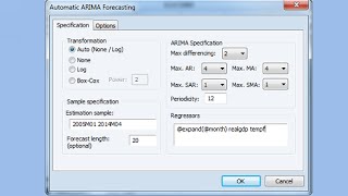 Automatic ARIMA Forecasting [upl. by Haeckel]