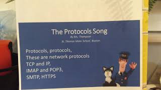 Network Protocols Song [upl. by Nahtaoj]