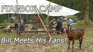 They Came to Meet Bill Firebox Community Camping Full Trip Friends Fun BOXPOT info below [upl. by Innad76]