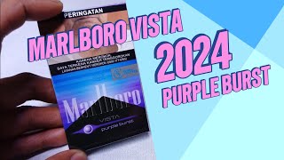 REVIEW ROKOK MARLBORO VISTA PURPLE BURST MILD AJIB BANGET  2024 [upl. by Cleti58]